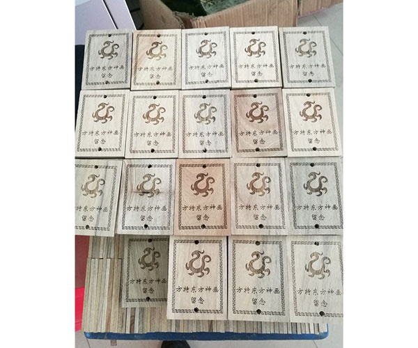 竹木工艺品激光效果